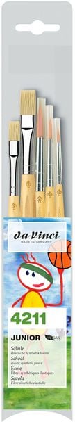 da Vinci Pinselset Allround- Malpinsel, 5er Set