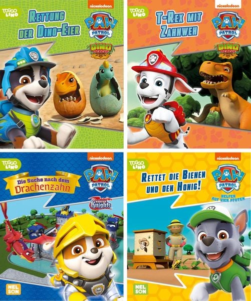 Nelson Mini-Bücher: 4er PAW Patrol 21-24, Set von , Nelson, 978-3-8451-2278-6