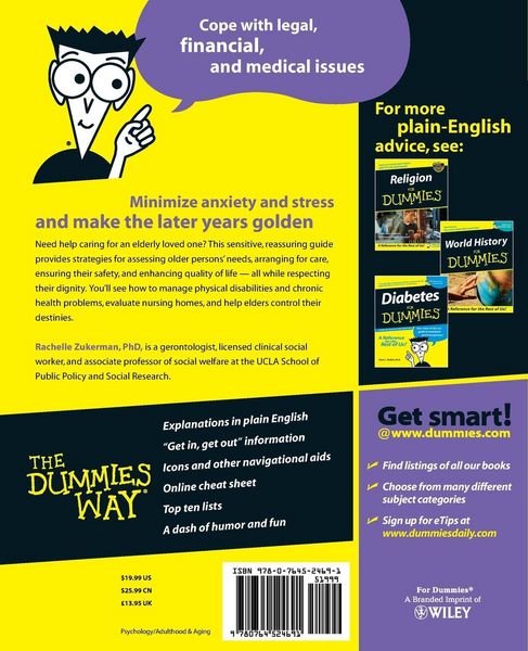 Produktbild: Eldercare for Dummies