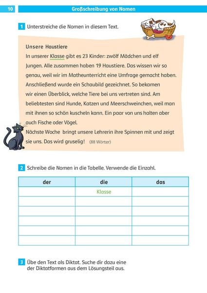 Produktbild: Die Deutsch-Helden Diktate 3./4. Klasse