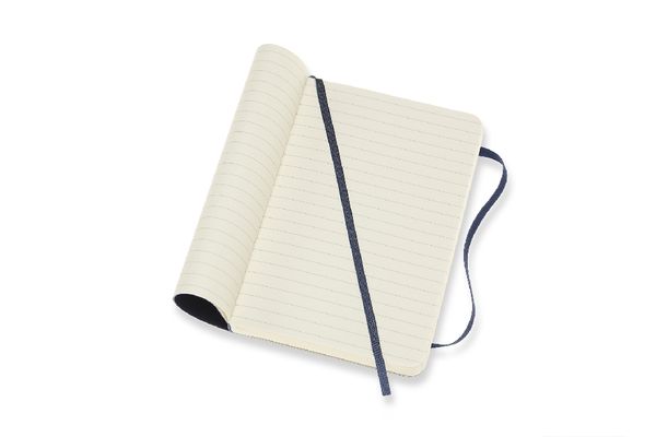 Produktbild: MOLESKINE NOTIZBUCH P/A6, LINIERT, SOFT COVER, SAPHIR