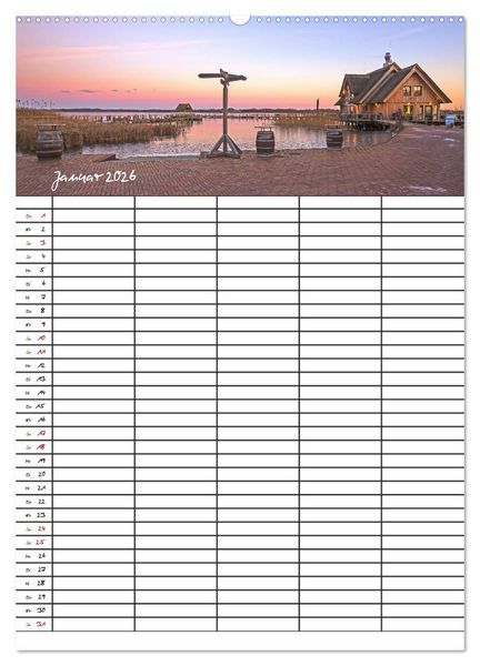 Produktbild: Timmendorfer Strand - Ostsee Urlaubsparadies (Wandkalender 2026 DIN A2 hoch), CALVENDO Monatskalender
