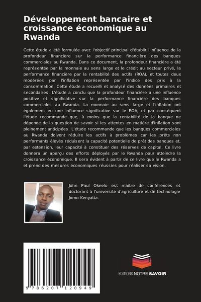 Produktbild: D&eacute;veloppement bancaire et croissance &eacute;conomique au Rwanda