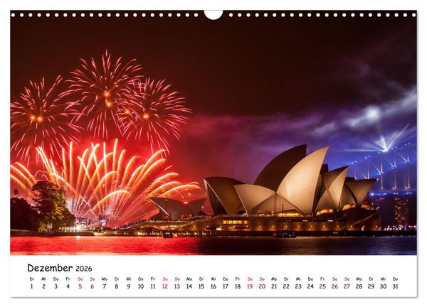 Produktbild: Australiens Sch&ouml;nheit (Wandkalender 2026 DIN A3 quer), CALVENDO Monatskalender