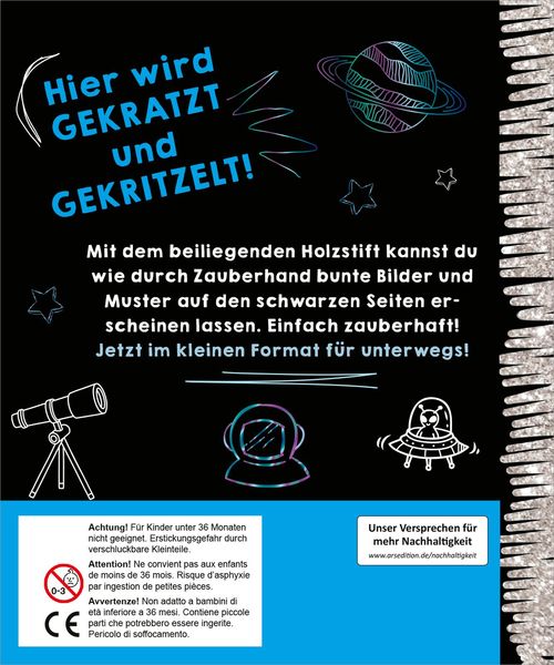 Produktbild: Kritzkratz-Spa&szlig; Weltall