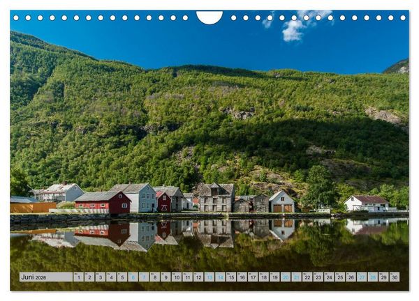 Produktbild: Sommer in Norwegen (Wandkalender 2026 DIN A4 quer), CALVENDO Monatskalender