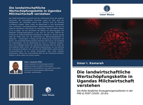 Die landwirtschaftliche Wertschöpfungskette in Ugandas Milchwirtschaft verstehen, Taschenbuch von Umar I. Kamarah, Verlag Unser Wissen, 9786204017082
