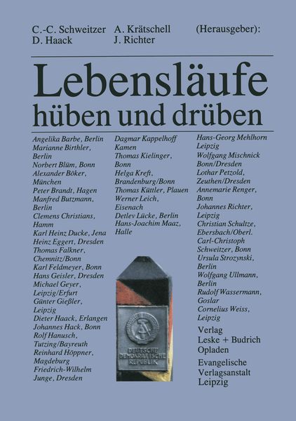Produktbild: Lebensl&auml;ufe &mdash; h&uuml;ben und dr&uuml;ben