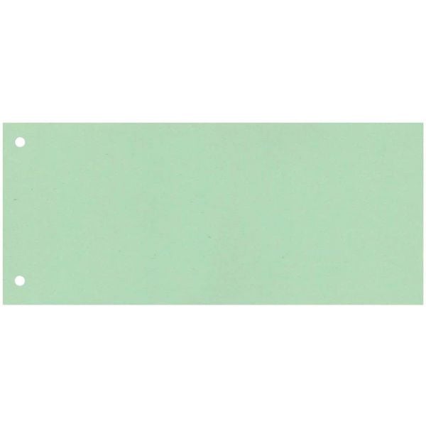 Produktbild: Q-Connect KF00518 Trennstreifen 190 g/qm Karton - gr&uuml;n, 100 St&uuml;ck