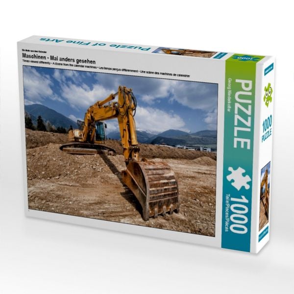 CALVENDO Puzzle Ein Motiv aus dem Kalender Maschinen - Mal anders gesehen | 1000 Teile Lege-Größe 64x48cm Foto-Puzzle für glückliche Stunden