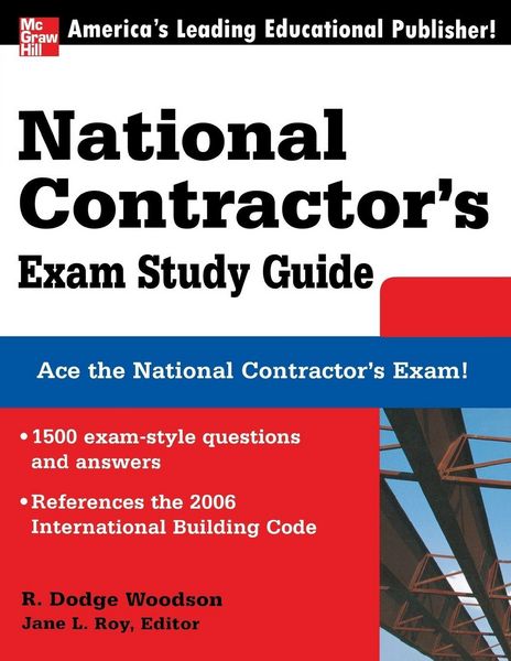 Produktbild: National Contractor's Exam Study Guide