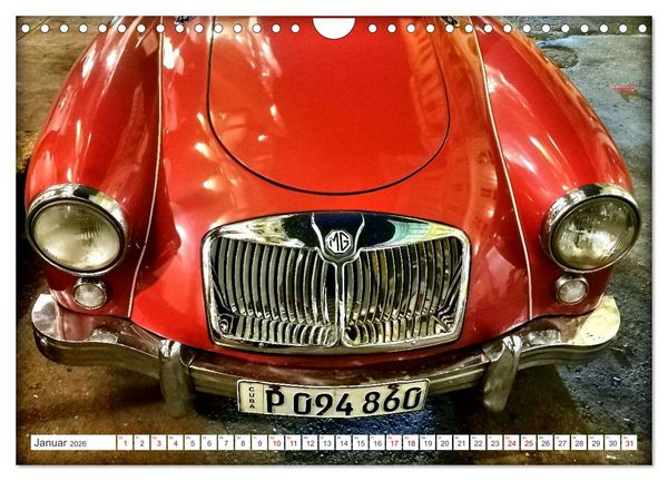 Produktbild: Best of Sports Cars - Legend&auml;re britische und amerikanische Sportwagen (Wandkalender 2026 DIN A4 quer), CALVENDO Monatskalender