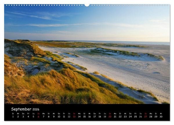 Produktbild: Amrum (Wandkalender 2026 DIN A2 quer), CALVENDO Monatskalender