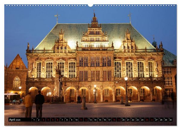 Produktbild: Deutsche Hansest&auml;dte (Wandkalender 2026 DIN A2 quer), CALVENDO Monatskalender