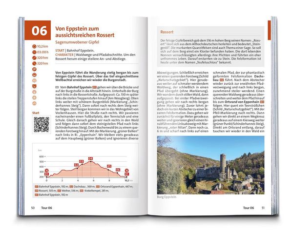 Produktbild: KOMPASS Wanderf&uuml;hrer Taunus, Naturpark Taunus, Naturpark Rhein-Taunus, Lahn-Taunus, 60 Touren mit Extra-Tourenkarte