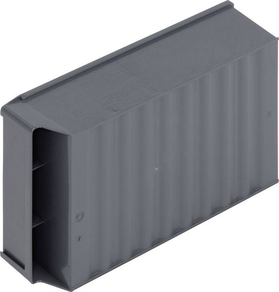 Produktbild: Alutec 66028 Sichtlagerkasten (L x B x H) 300 x 183 x 81mm Dunkelgrau 1St.