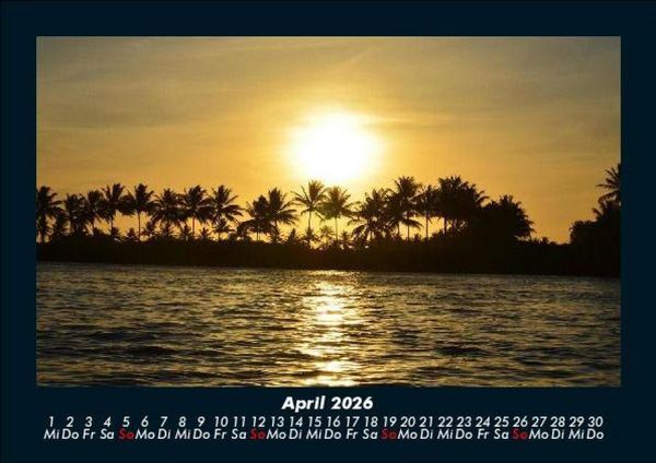 Produktbild: Sonnenuntergang 2026 Fotokalender DIN A5