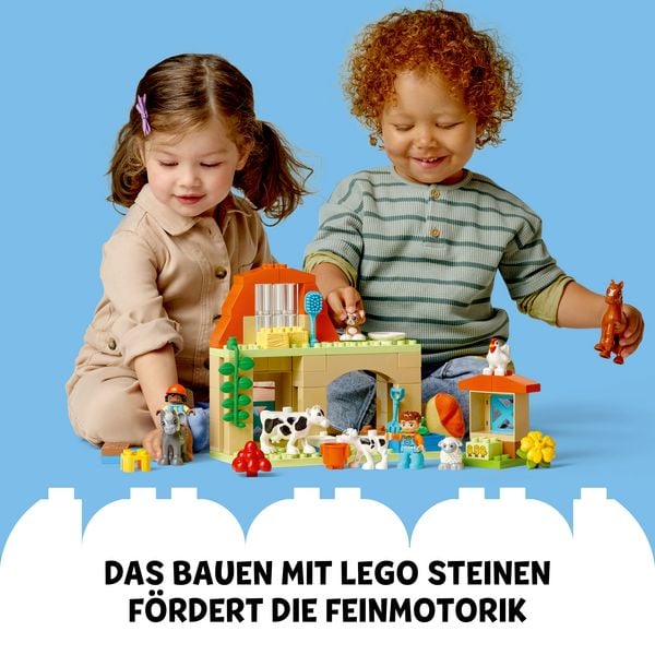 Produktbild: LEGO DUPLO Town 10416 Tierpflege auf dem Bauernhof, Spielzeug ab 2 Jahre