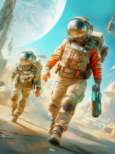 Produktbild: CALVENDO Puzzle Science-Fiction-Zukunftsvisionen | 1000 Teile Lege-Gr&ouml;&szlig;e 64x48cm Foto-Puzzle f&uuml;r gl&uuml;ckliche Stunden