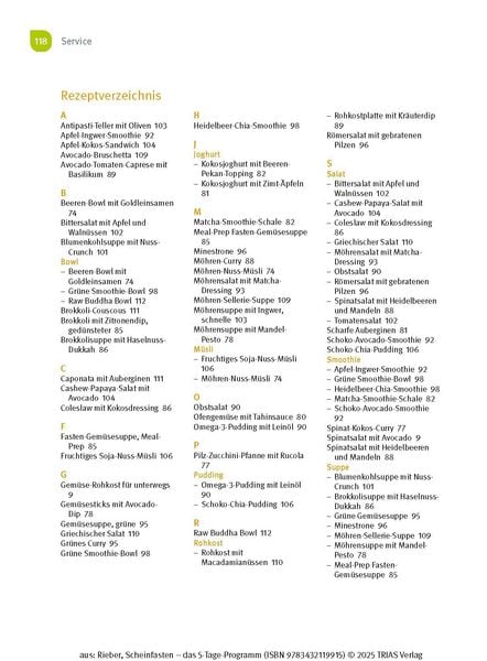 Produktbild: Scheinfasten - das 5-Tage-Programm