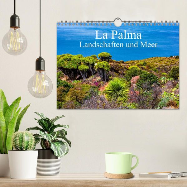 Produktbild: La Palma - Landschaften und Meer (Wandkalender 2026 DIN A4 quer), CALVENDO Monatskalender