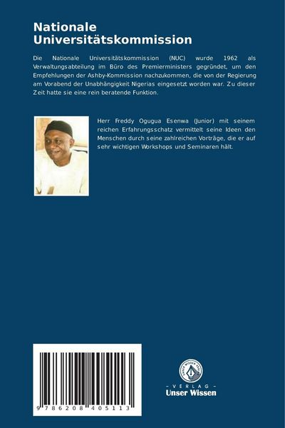 Produktbild: Nationale Universit&auml;tskommission