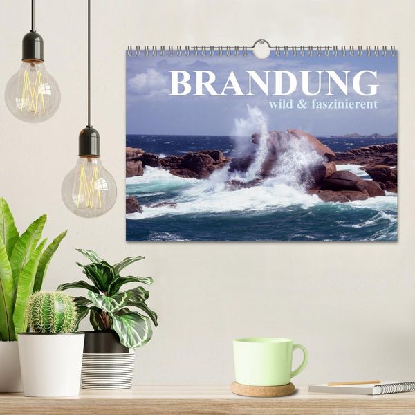 Produktbild: Brandung faszinierent und wild (Wandkalender 2026 DIN A4 quer), CALVENDO Monatskalender