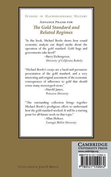 Produktbild: The Gold Standard and Related Regimes