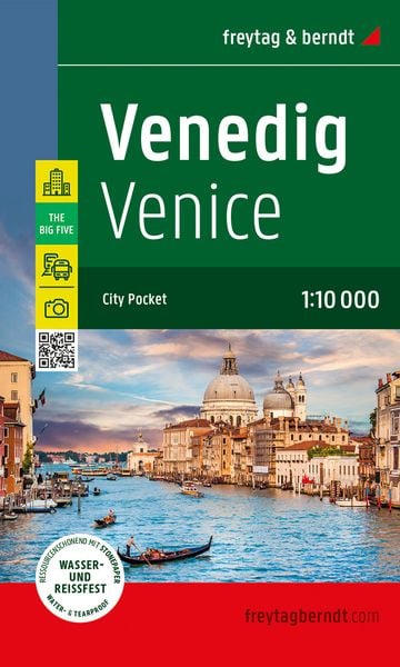 Produktbild: Venedig, Stadtplan 1:10.000, freytag & berndt