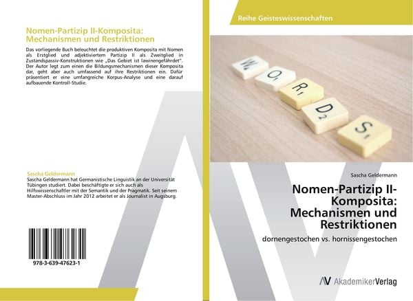 Produktbild: Nomen-Partizip II-Komposita: Mechanismen und Restriktionen
