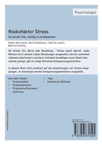 Produktbild: Risikofaktor Stress. So lernen Sie, richtig zu entspannen