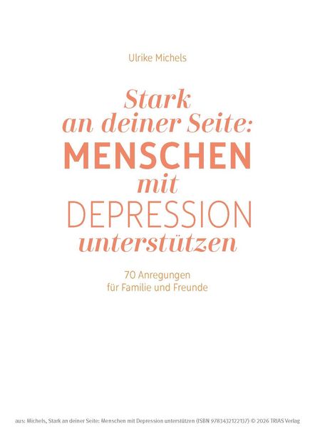 Produktbild: Stark an deiner Seite: Menschen mit Depression unterst&uuml;tzen
