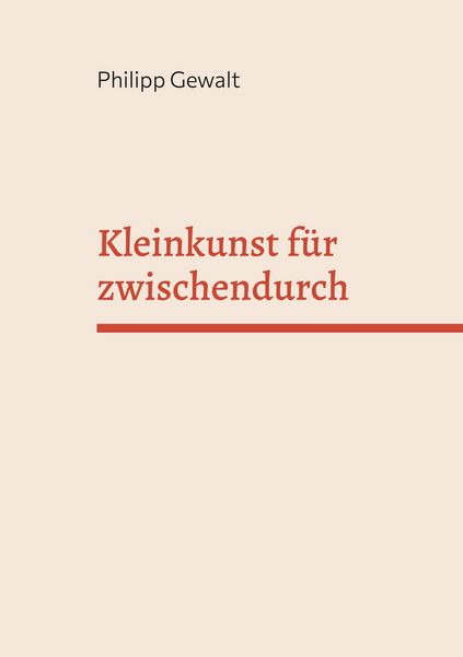 Produktbild: Kleinkunst f&uuml;r zwischendurch
