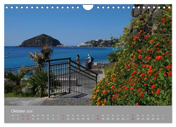 Produktbild: Ischia, die gr&uuml;ne Insel (Wandkalender 2026 DIN A4 quer), CALVENDO Monatskalender