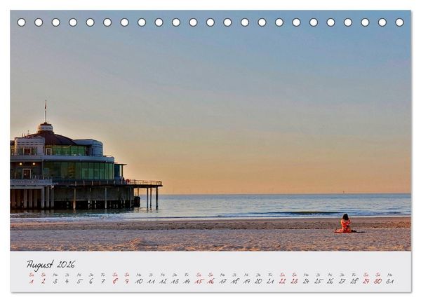 Produktbild: Belgien - Grafschaft Flandern (Tischkalender 2026 DIN A5 quer), CALVENDO Monatskalender