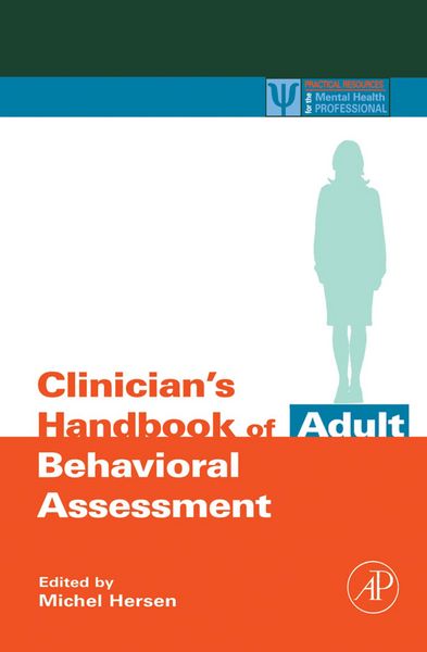Produktbild: Clinician's Handbook of Adult Behavioral Assessment