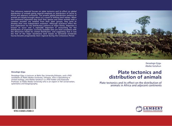 Produktbild: Plate tectonics and distribution of animals