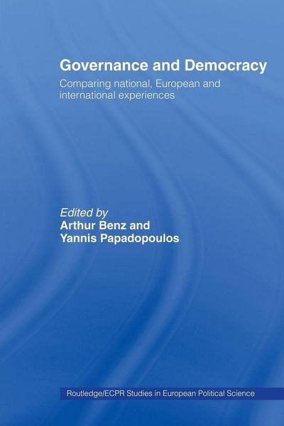 Produktbild: Governance and Democracy