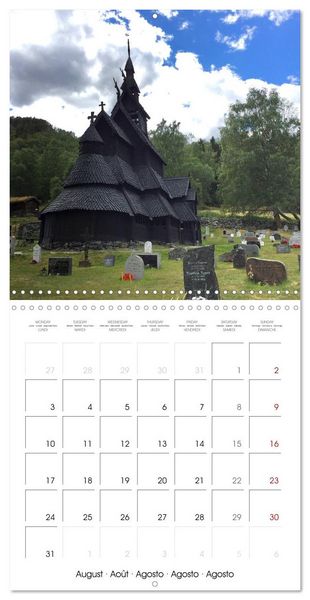 Produktbild: Norway Glory (Wall Calendar 2026 12 &times; 12 Inch) CALVENDO 12 Month Wall Calendar