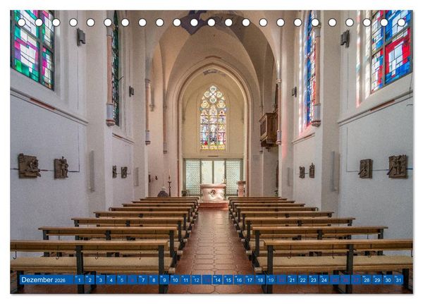 Produktbild: Blick auf Borkum (Tischkalender 2026 DIN A5 quer), CALVENDO Monatskalender