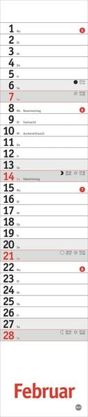 Produktbild: Langplaner mini, rot 2027