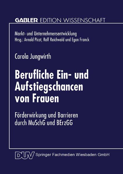 Produktbild: Berufliche Ein- und Aufstiegschancen von Frauen
