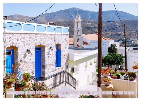 Produktbild: Kalymnos. Griechische Inselsch&ouml;nheit im Herzen des Dodekanes (Wandkalender 2026 DIN A2 quer), CALVENDO Monatskalender
