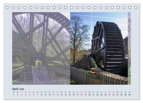 Produktbild: Ein Besuch in Bad Nauheim (Tischkalender 2026 DIN A5 quer), CALVENDO Monatskalender