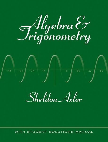 Produktbild: Algebra & Trigonometry