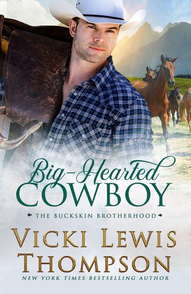 Produktbild: Big-Hearted Cowboy (The Buckskin Brotherhood, #2)