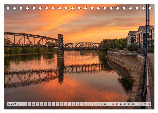 Produktbild: Romantisches Magdeburg (Tischkalender 2027 DIN A5 quer), CALVENDO Monatskalender