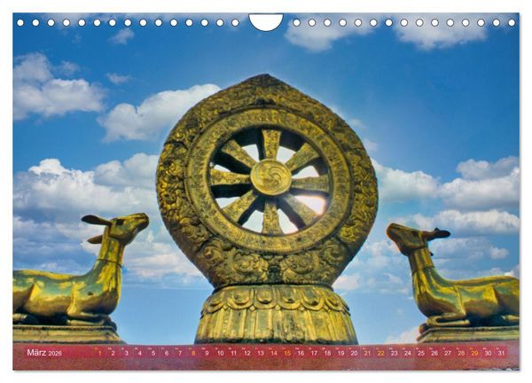 Produktbild: Tibet Das vergessene Land (Wandkalender 2026 DIN A4 quer), CALVENDO Monatskalender