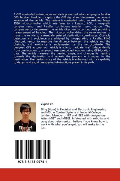Produktbild: GPS Controlled Autonomous Vehicle