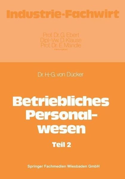Produktbild: Betriebliches Personalwesen
